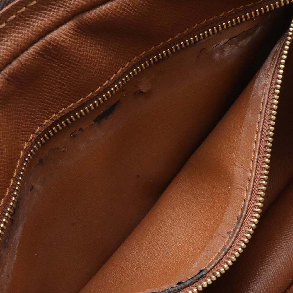 LOUIS VUITTON Authentic Brown Monogram Clutch Bag - Picture 8 of 9